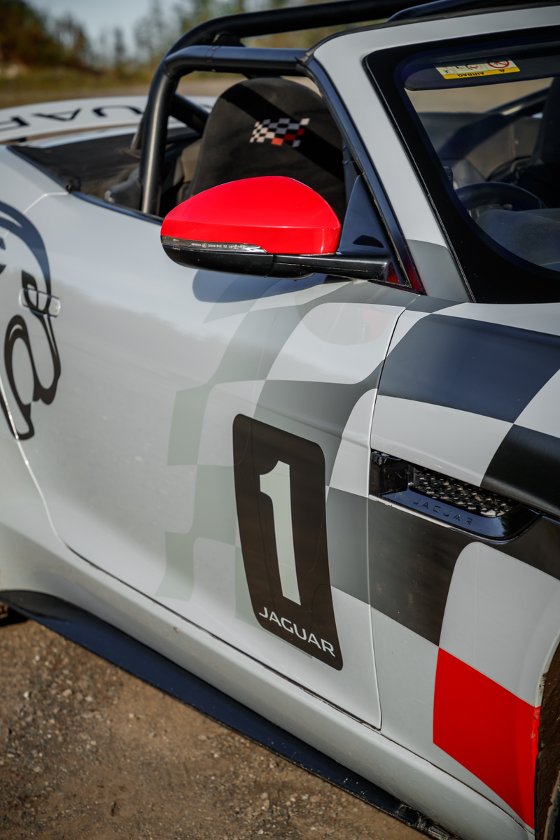 Illustration for article titled Jaguar Built an F-Type Rally Car